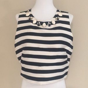 Eliza J Crop Top. Size: 8